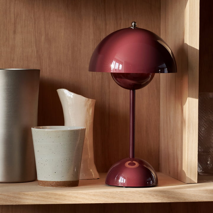 Table Lamp Mushroom Dimmable USB Rechargeable