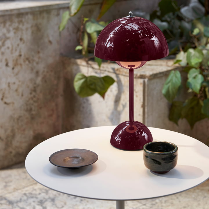 Table Lamp Mushroom Dimmable USB Rechargeable