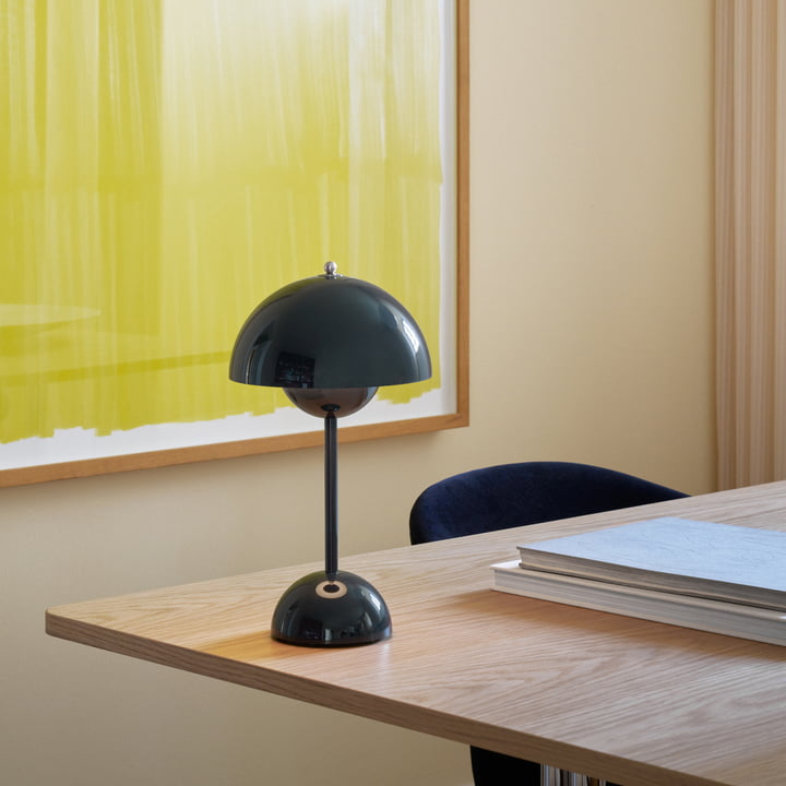 Table Lamp Mushroom Dimmable USB Rechargeable