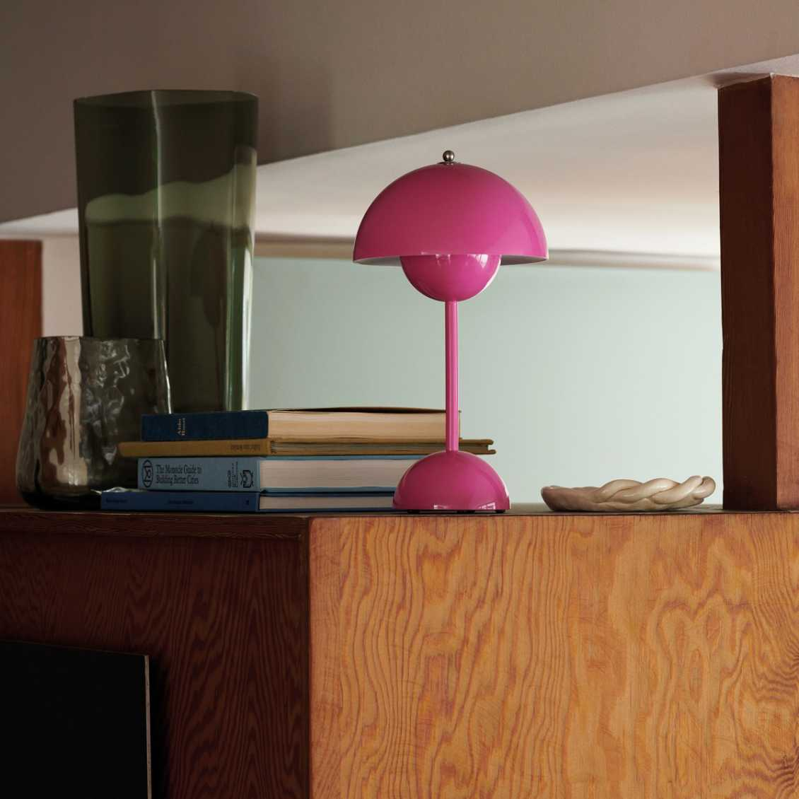 Table Lamp Mushroom Dimmable USB Rechargeable