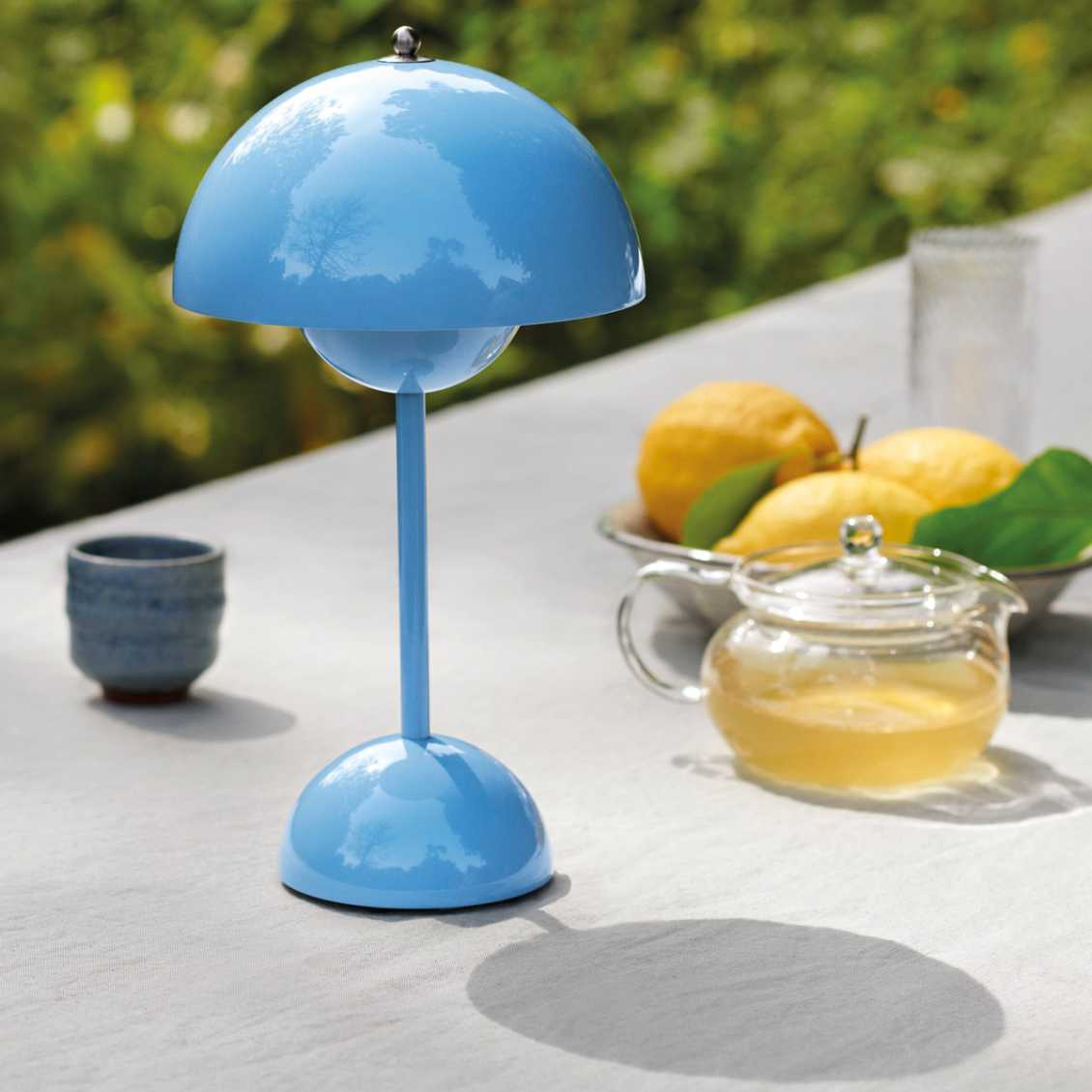 Table Lamp Mushroom Dimmable USB Rechargeable