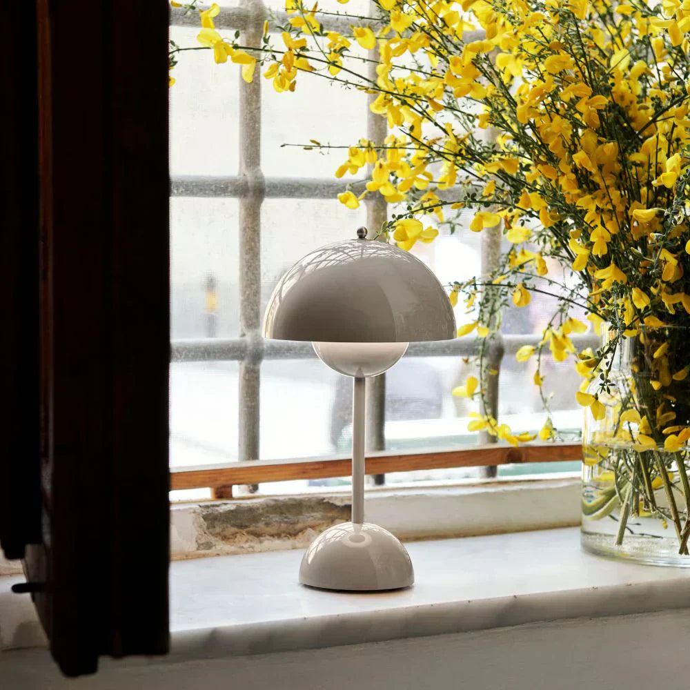 Table Lamp Mushroom Dimmable USB Rechargeable