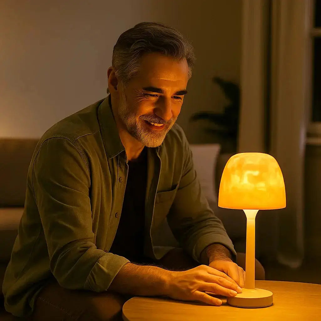 Table Lamp RGB Color-Changing Rechargeable Touch & Remote