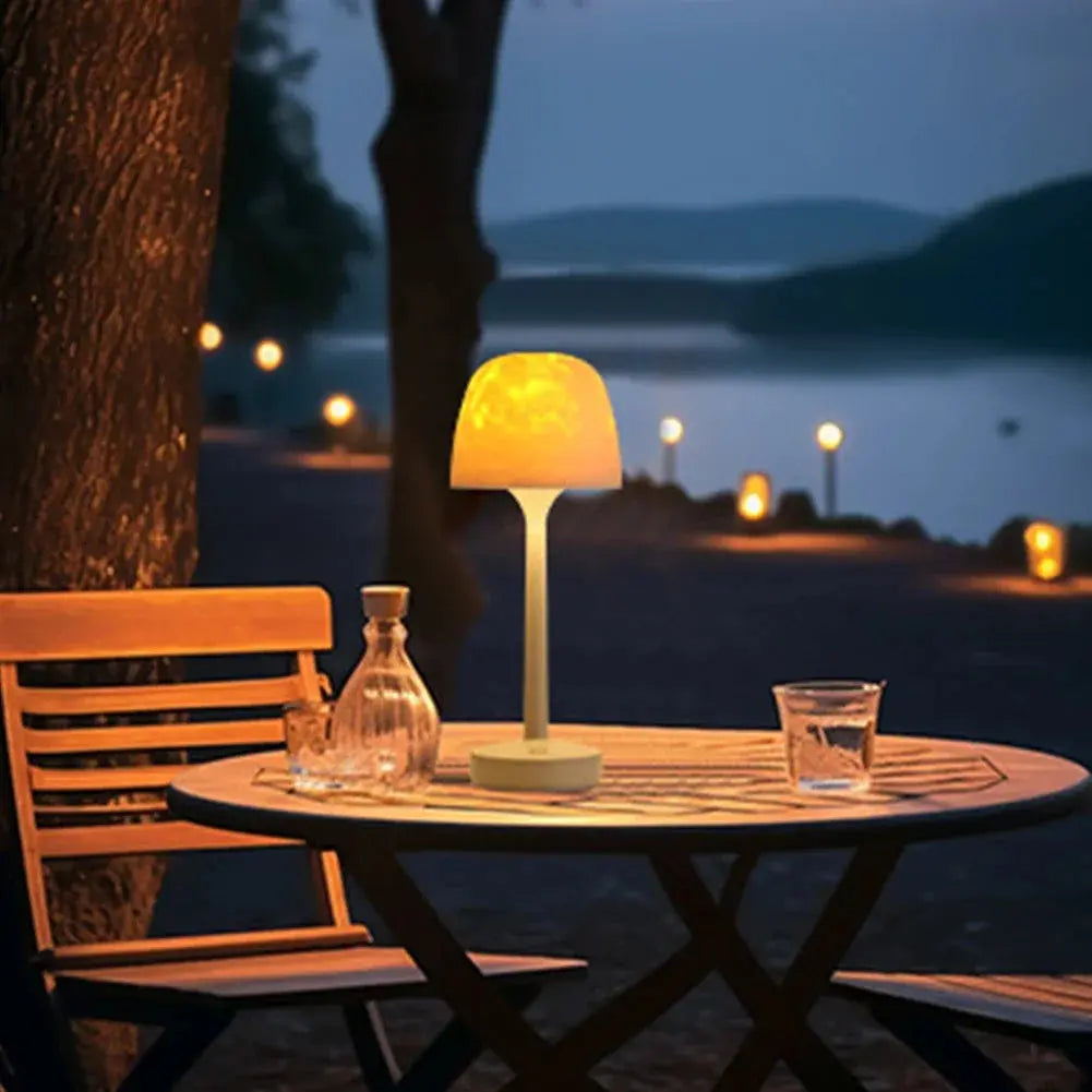 Table Lamp RGB Color-Changing Rechargeable Touch & Remote
