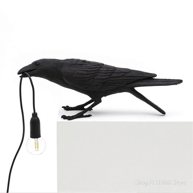 Table Lamp Raven Resin Multi-Position Warm White