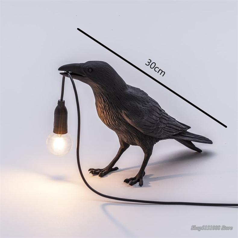 Table Lamp Raven Resin Multi-Position Warm White
