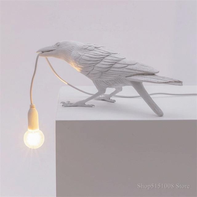 Table Lamp Raven Resin Multi-Position Warm White