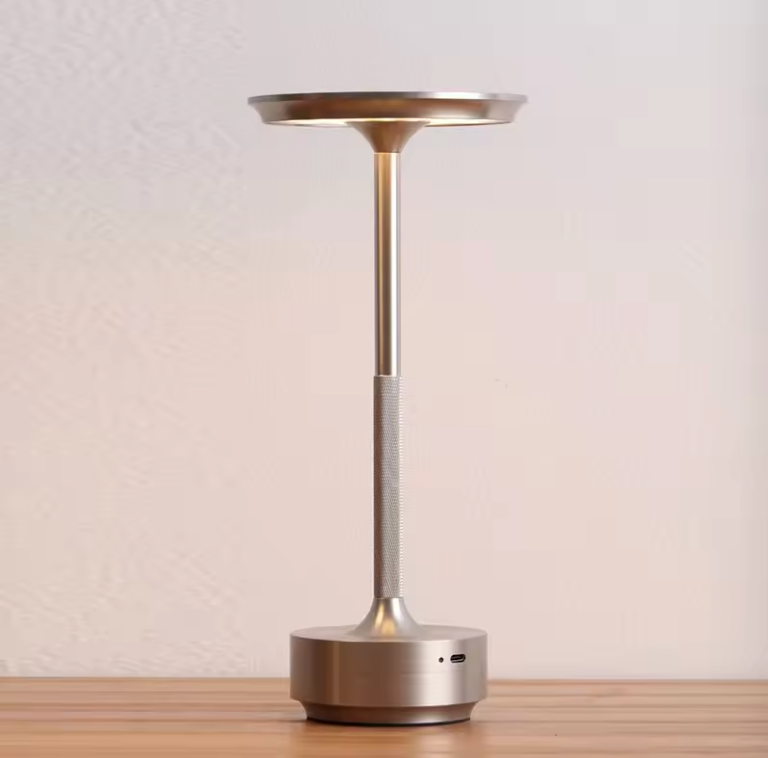 Table Lamp Slim Touch Dimmer USB-C Rechargeable