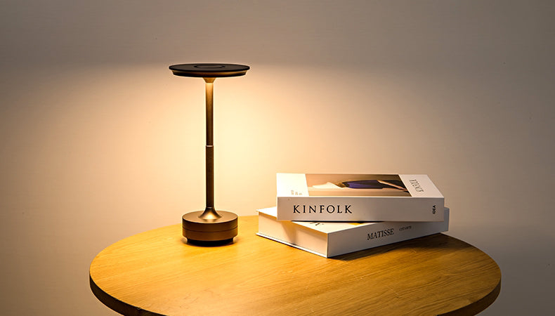 Table Lamp Slim Touch Dimmer USB-C Rechargeable