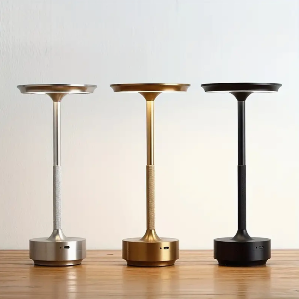 Table Lamp USB Rechargeable Touch Control Dimmable