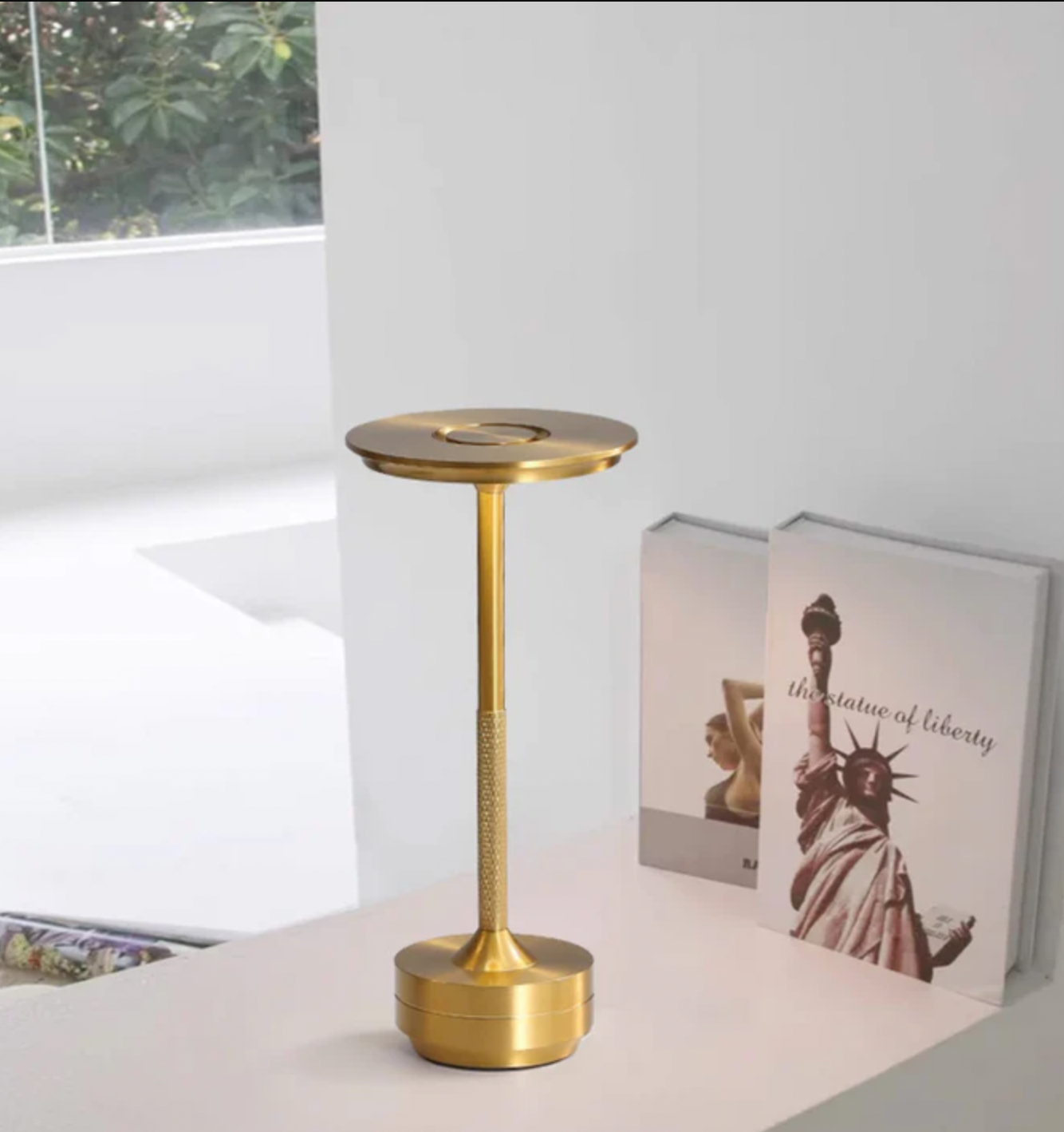 Table Lamp USB Rechargeable Touch Control Dimmable