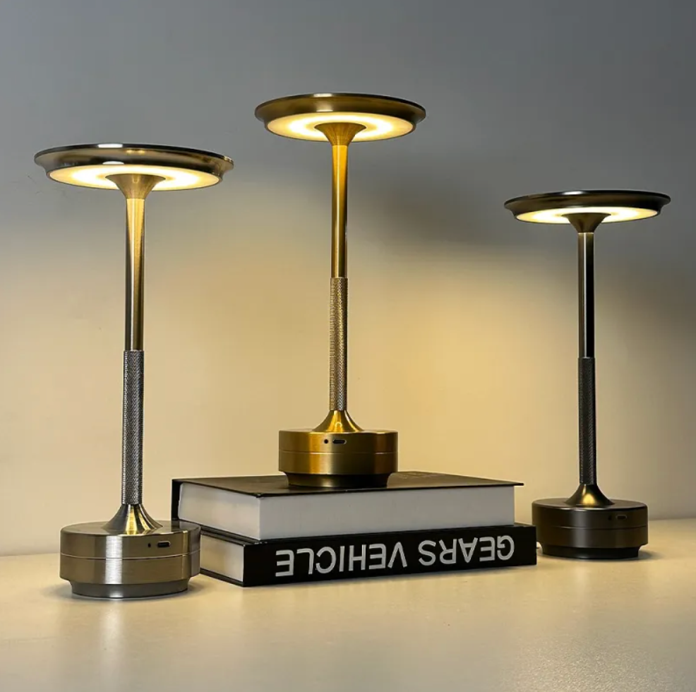 Table Lamp USB Rechargeable Touch Control Dimmable