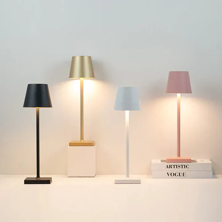 Table Lamp Wireless Rechargeable 16-Hour Touch Dimmer