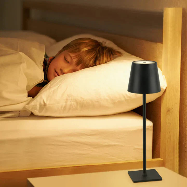 Table Lamp Wireless Rechargeable 16-Hour Touch Dimmer