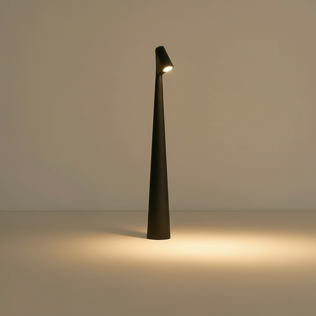 Table Lamp Wireless Rechargeable LED Metal & Glass
