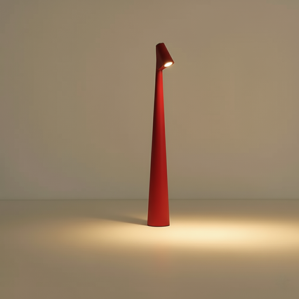 Table Lamp Wireless Rechargeable LED Metal & Glass