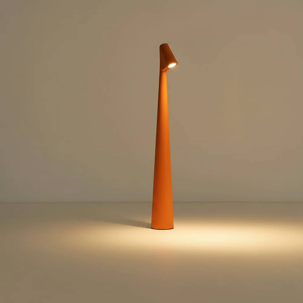 Table Lamp Wireless Rechargeable LED Metal & Glass
