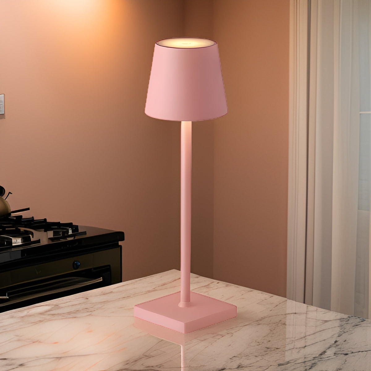Table Lamp Wireless Rechargeable Touch Dimming & 15h Battery
