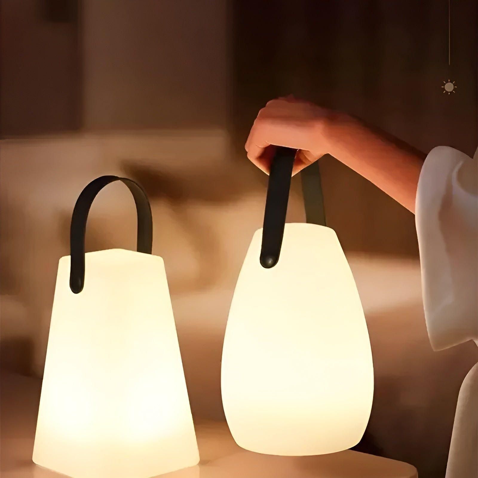 Table Lamp Wireless Remote-Controlled USB-C Rechargeable
