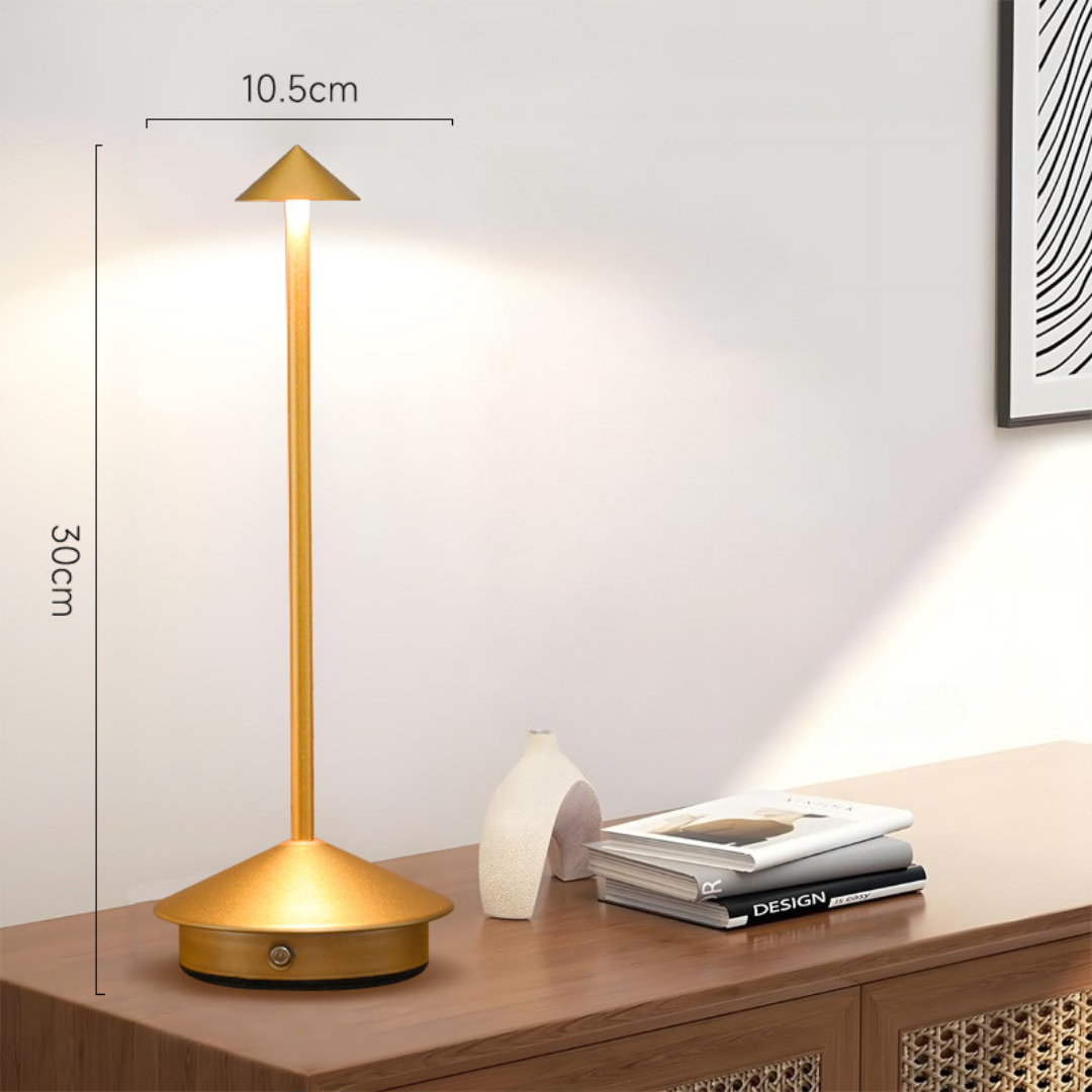 Table Lamp Wireless USB Rechargeable Touch Dimmer