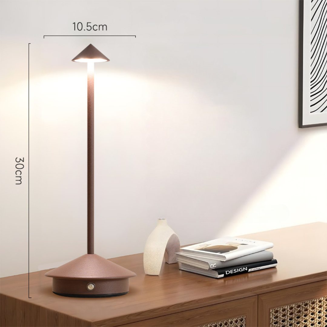 Table Lamp Wireless USB Rechargeable Touch Dimmer