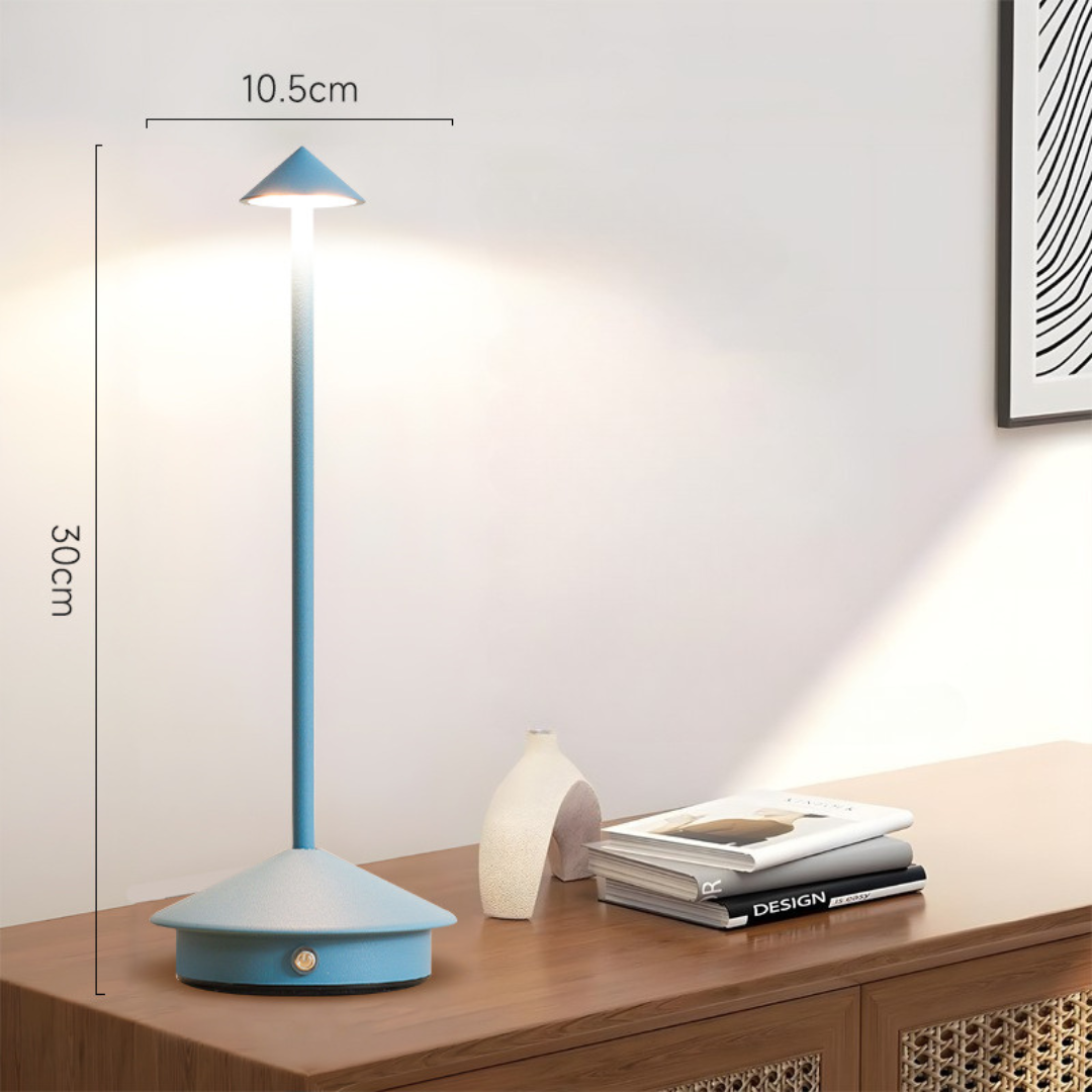 Table Lamp Wireless USB Rechargeable Touch Dimmer