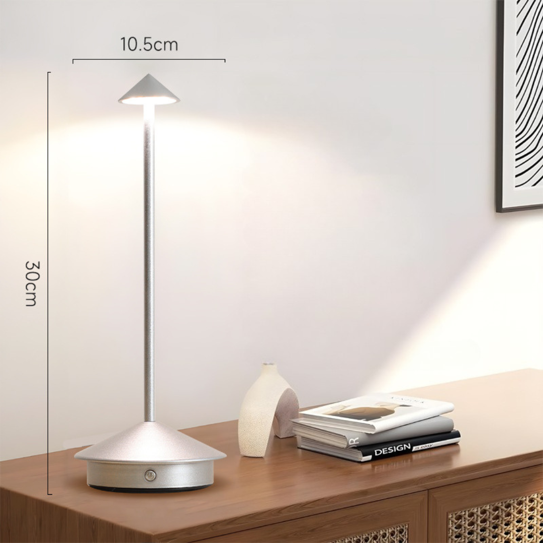 Table Lamp Wireless USB Rechargeable Touch Dimmer