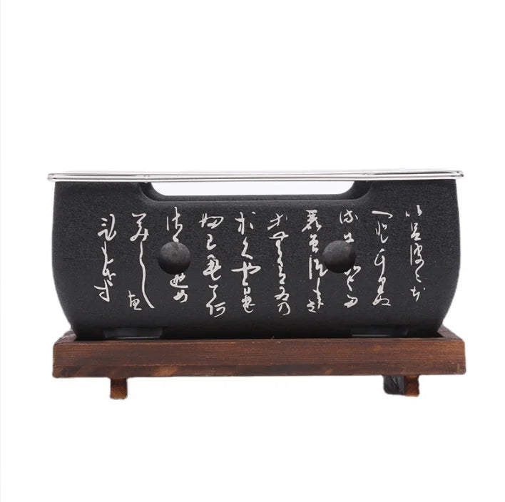 Tabletop Charcoal Grill Portable Heat-Resistant Steel
