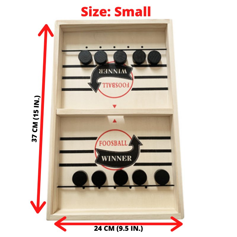 Tabletop Dexterity Game Wooden Portable Two Player