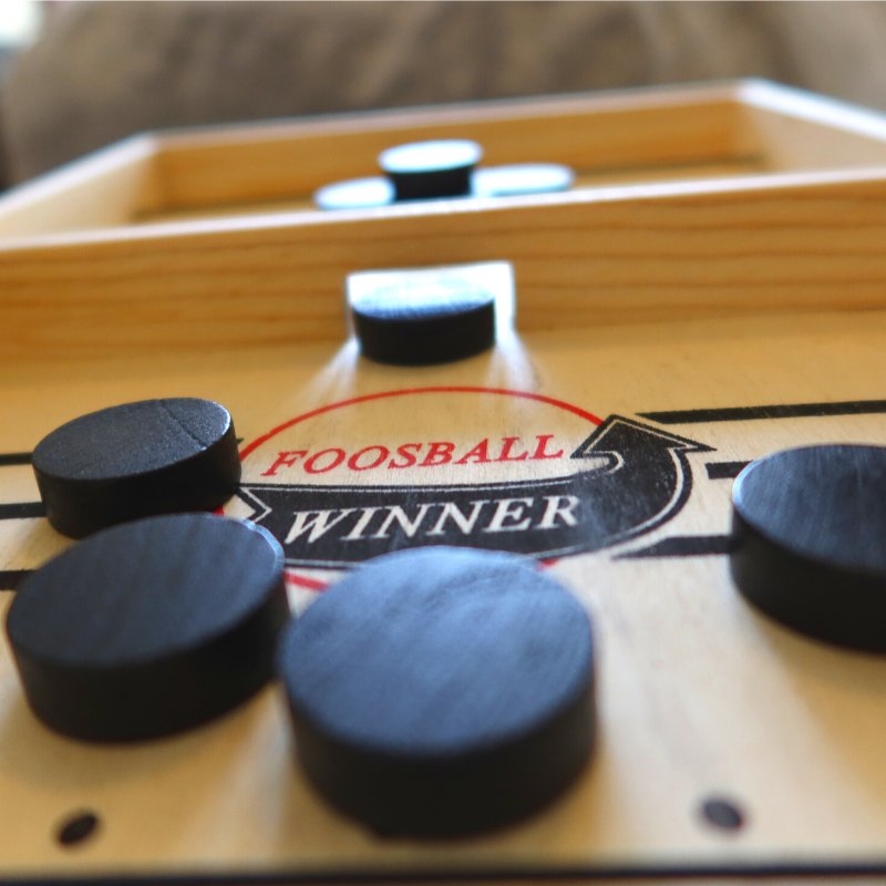 Tabletop Dexterity Game Wooden Portable Two Player