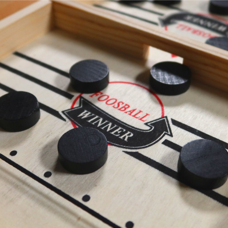 Tabletop Dexterity Game Wooden Portable Two Player