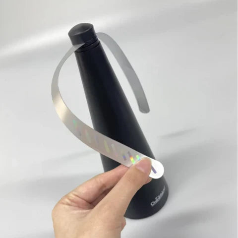 Tabletop Fan Fly Repellent Light-Reflective Blades Chemical-Free