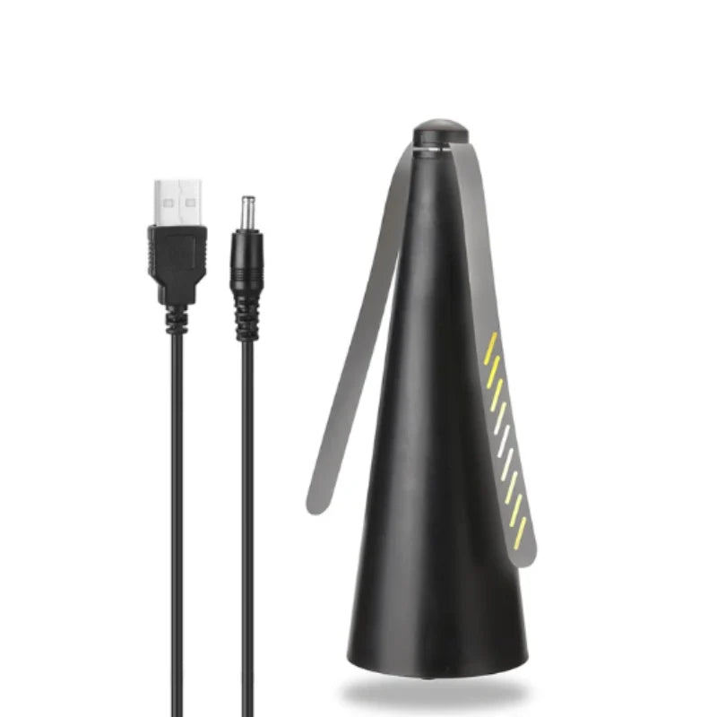 Tabletop Fan Fly Repellent Light-Reflective Blades Chemical-Free