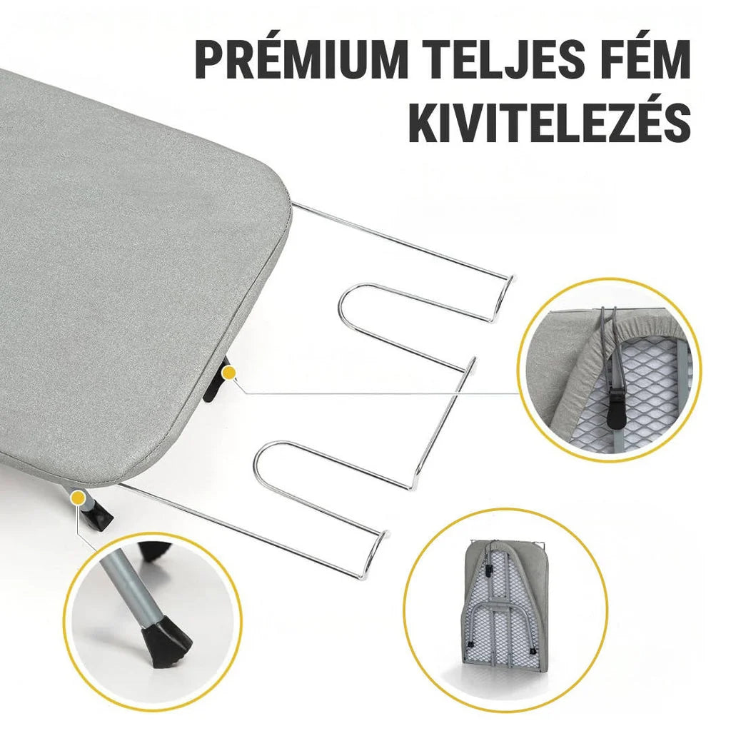 Tabletop Ironing Board Compact Foldable Metal Frame