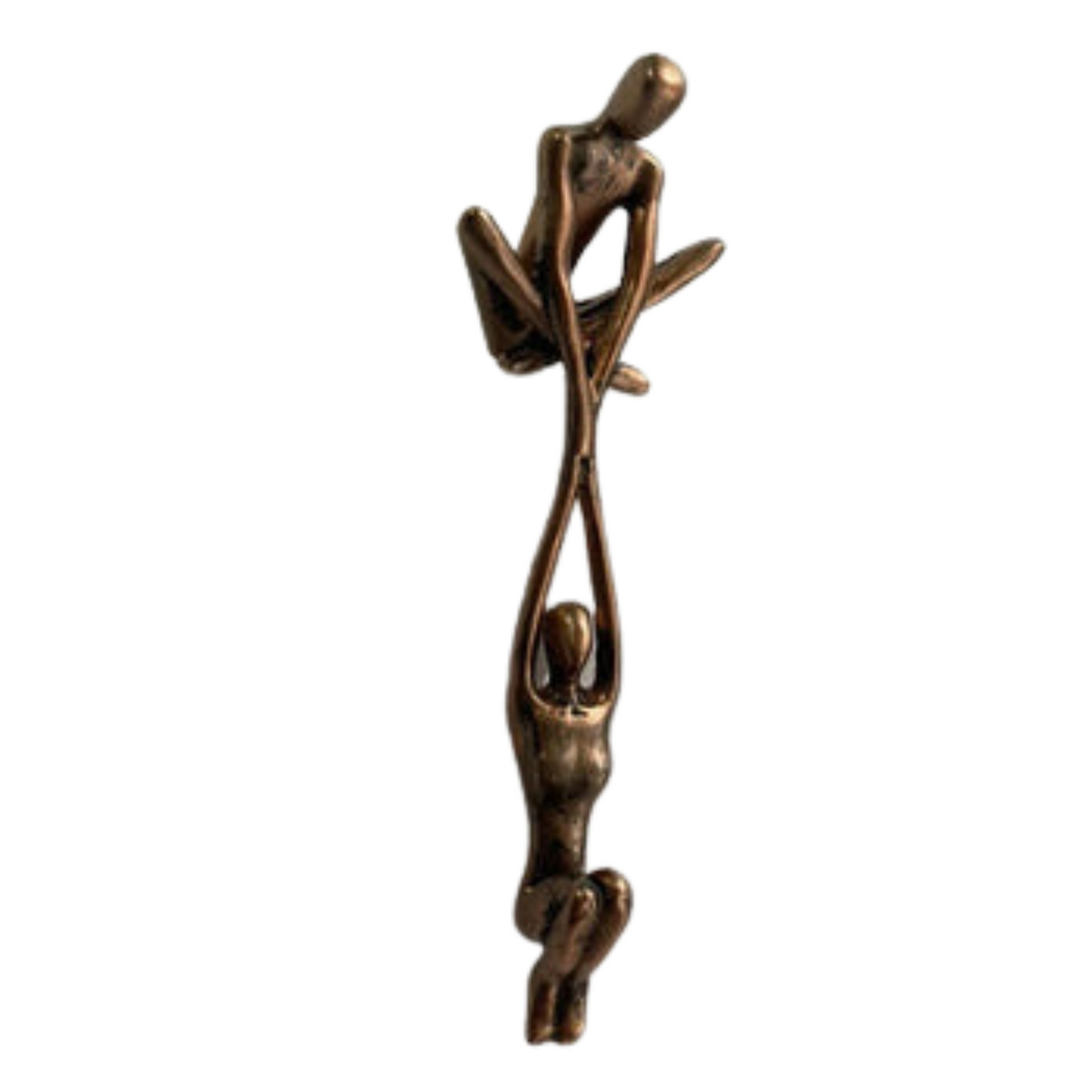 Tabletop Sculpture Resin Intertwined Figures