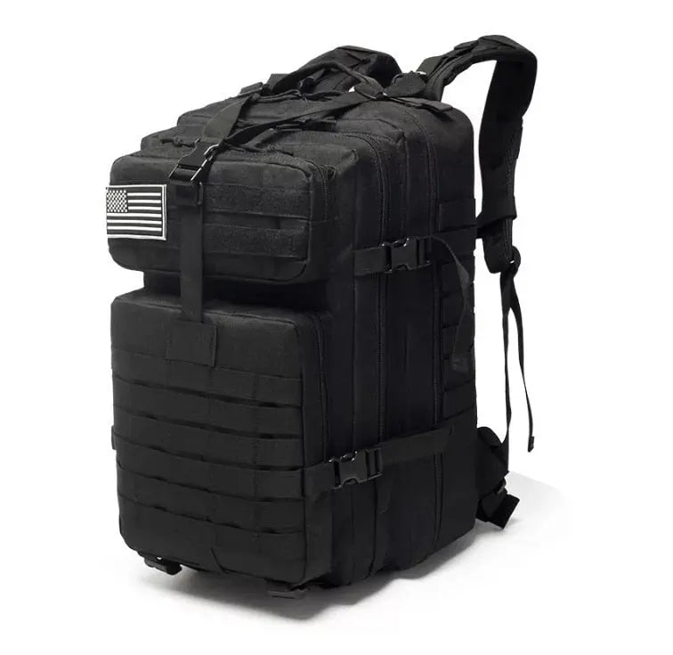 Tactical Backpack 50L Water-Repellent Nylon Laptop Compartment