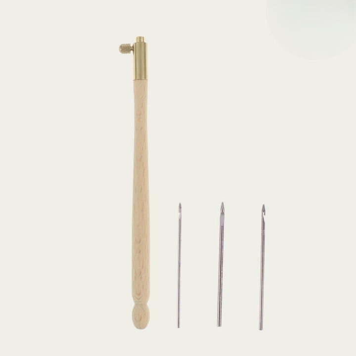 Tambour Needle Set Stainless Steel 3 Interchangeable Sizes