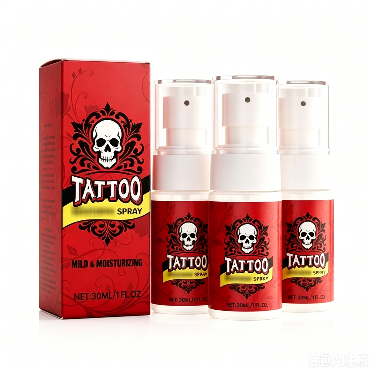Tattoo Care Spray Ultra-Fine Mist Color Protection