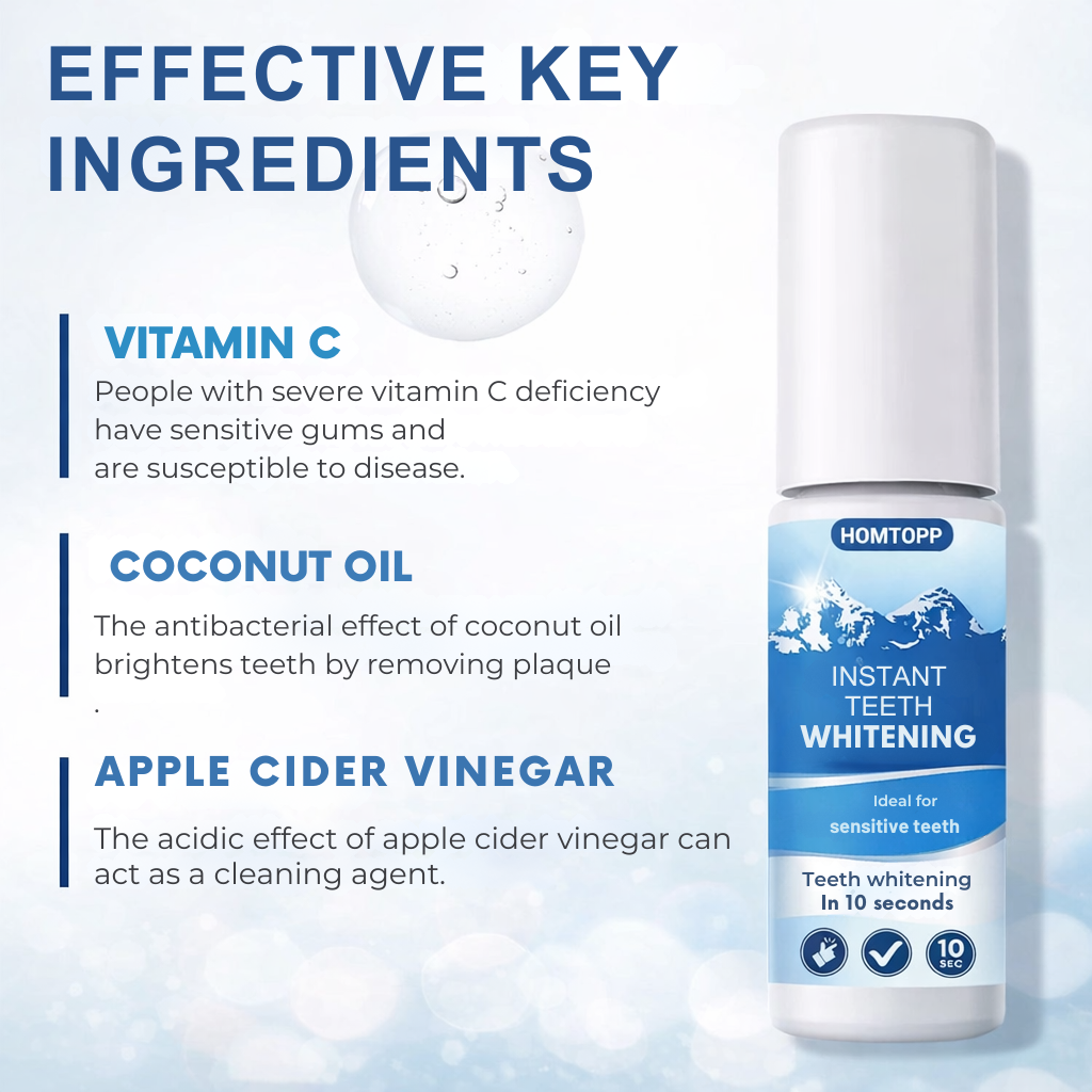 Teeth Whitening Pen Peroxide-Free Instant Brightening