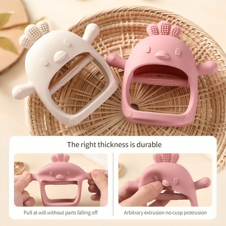 Teether Mitten Silicone Gum Massager Set of 3