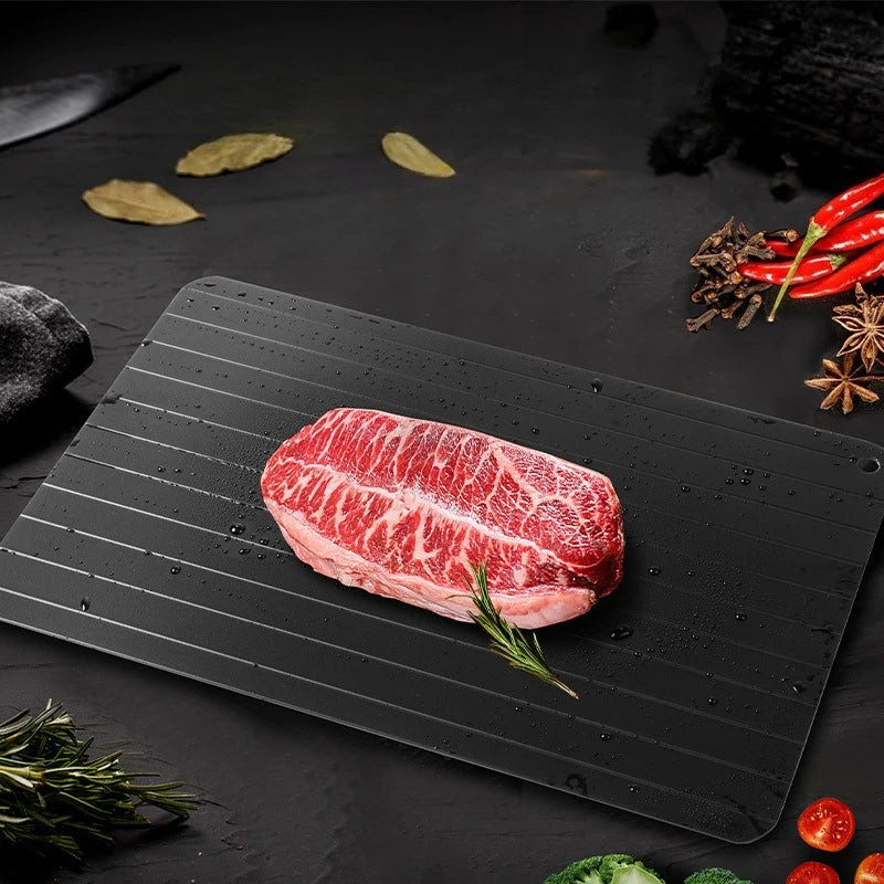 Thawing Plate Grooved Food-Safe Aluminum