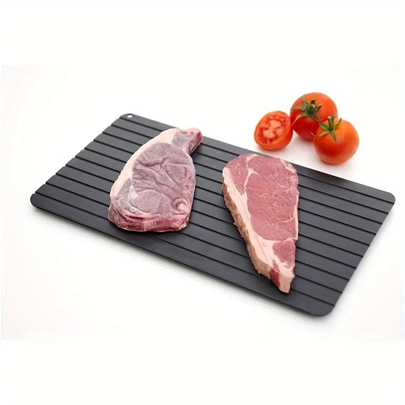 Thawing Plate Grooved Food-Safe Aluminum