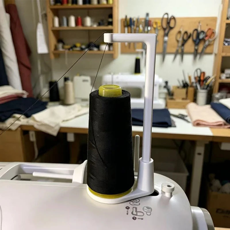 Thread Spool Holder Holds Oversized Spools Smooth Thread Flow
