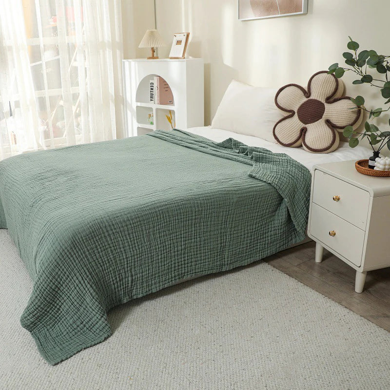 Throw Blanket 6-Layer Muslin 100% Cotton