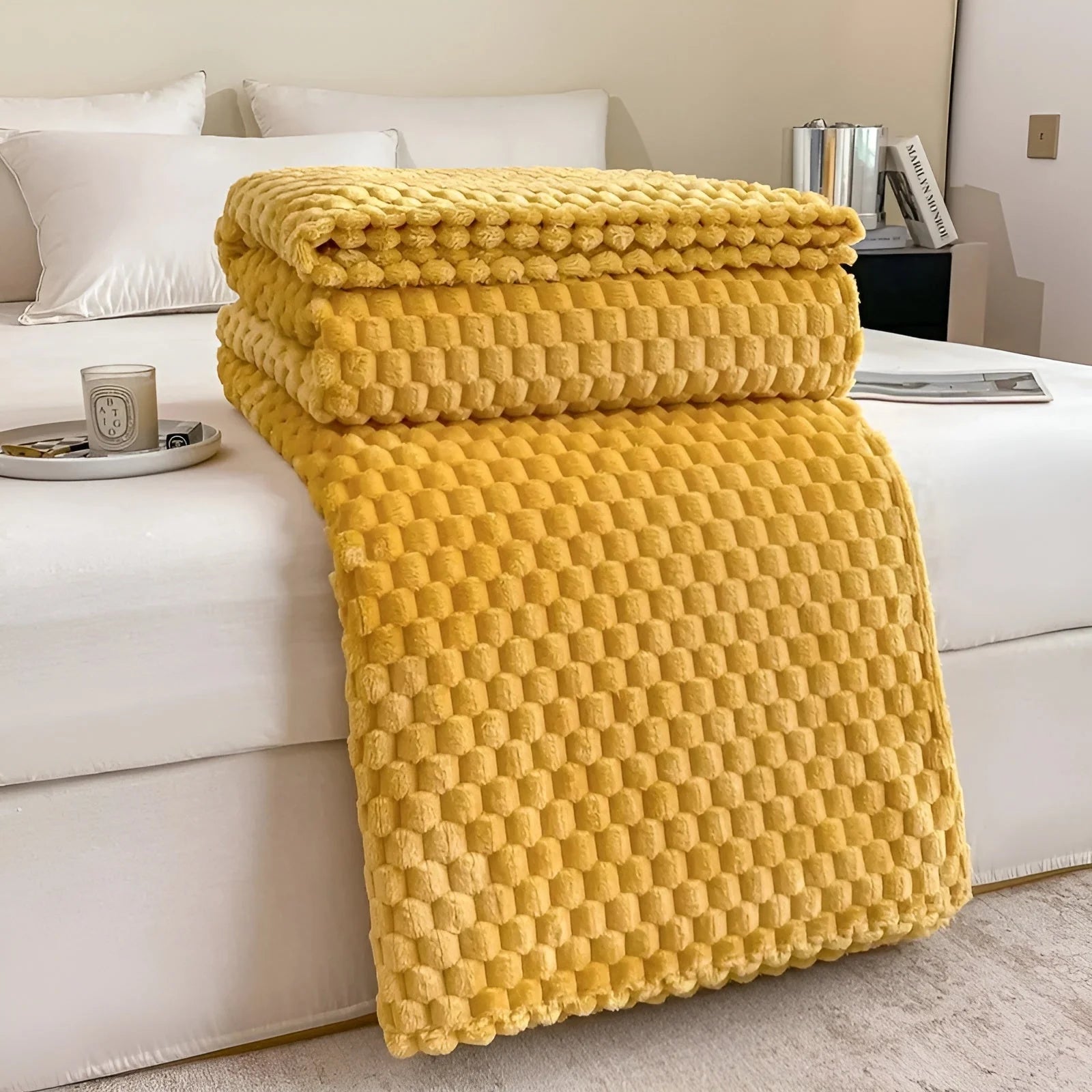 Throw Blanket Microfiber Super Soft Machine Washable