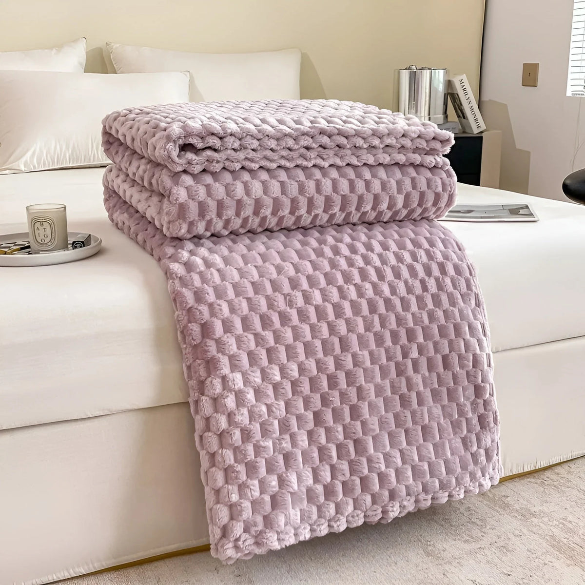 Throw Blanket Microfiber Super Soft Machine Washable