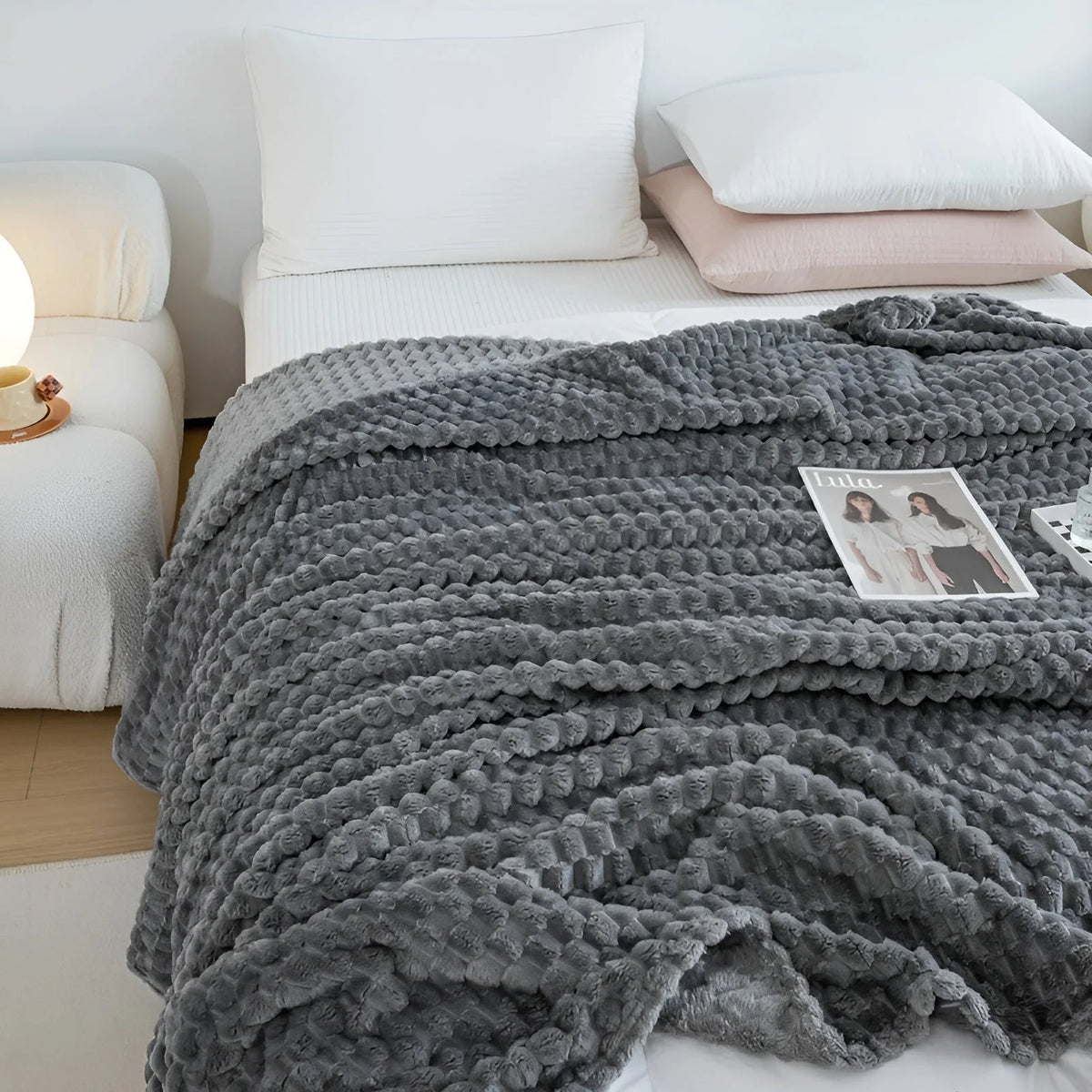Throw Blanket Microfiber Super Soft Machine Washable