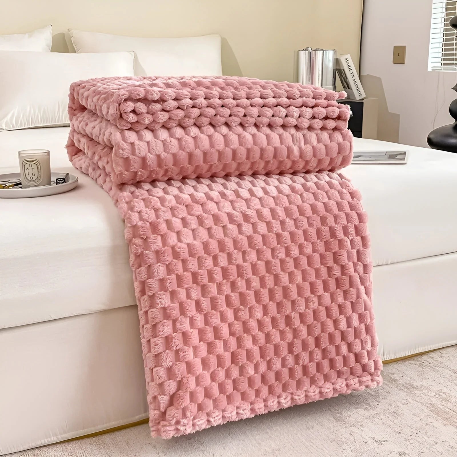 Throw Blanket Microfiber Super Soft Machine Washable