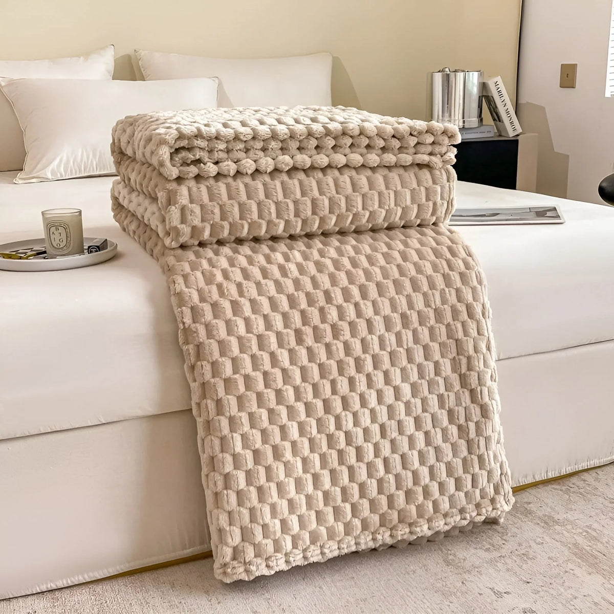 Throw Blanket Microfiber Super Soft Machine Washable