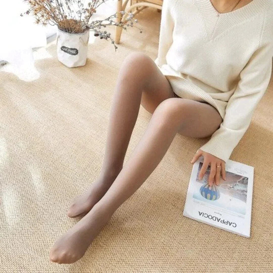 Tights Fleece-Lined High-Waist Shaping